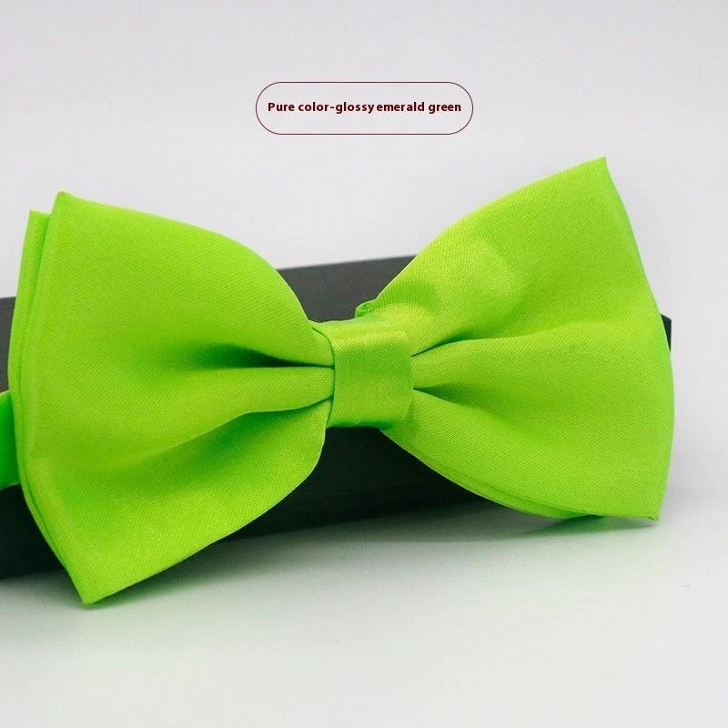 Men's Solid Color Bow Tie by GJG Denim