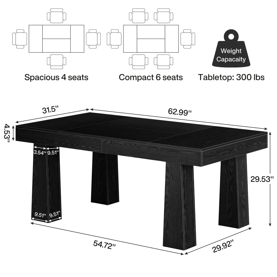 Computer Desk,Executive Desk,Home Office Desk,Writing Desk by GJG Denim