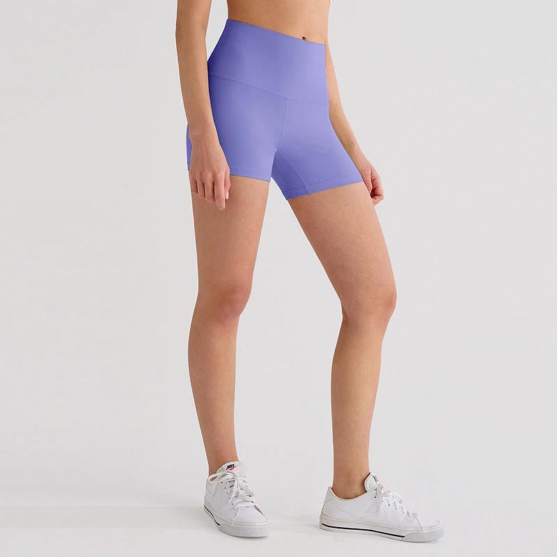 Outerwear-style High-waisted Butt-lifting Fitness Cycling Shorts by GJG Denim