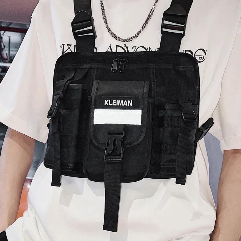 Casual Tactical Chest Bag For Men by GJG Denim