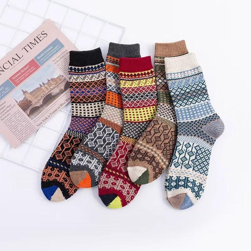 Men's Socks Vintage Style Wool Socks by GJG Denim