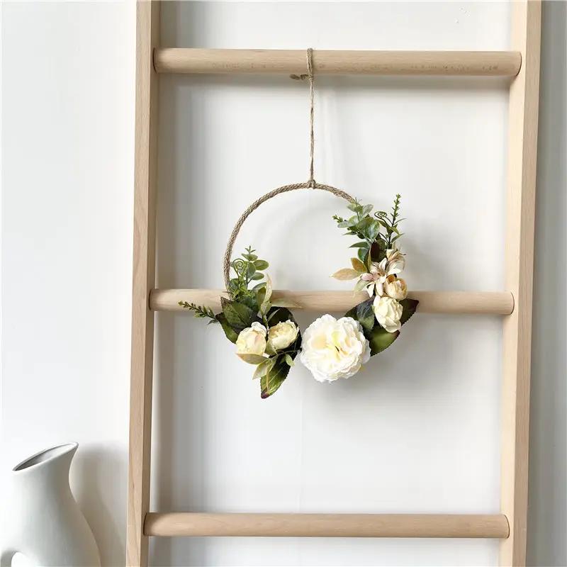 Hanging Rose Garland by GJG Denim
