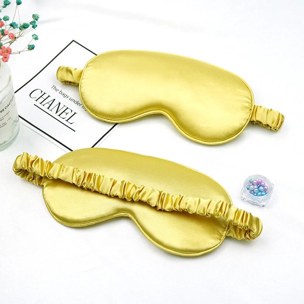 Eye Patch Imitated Silk Eye Patch Shading Sleeping Eye Mask Travel Relax Covers Eye Shade Health Sleeping Shield Eye Care Tools by GJG Denim