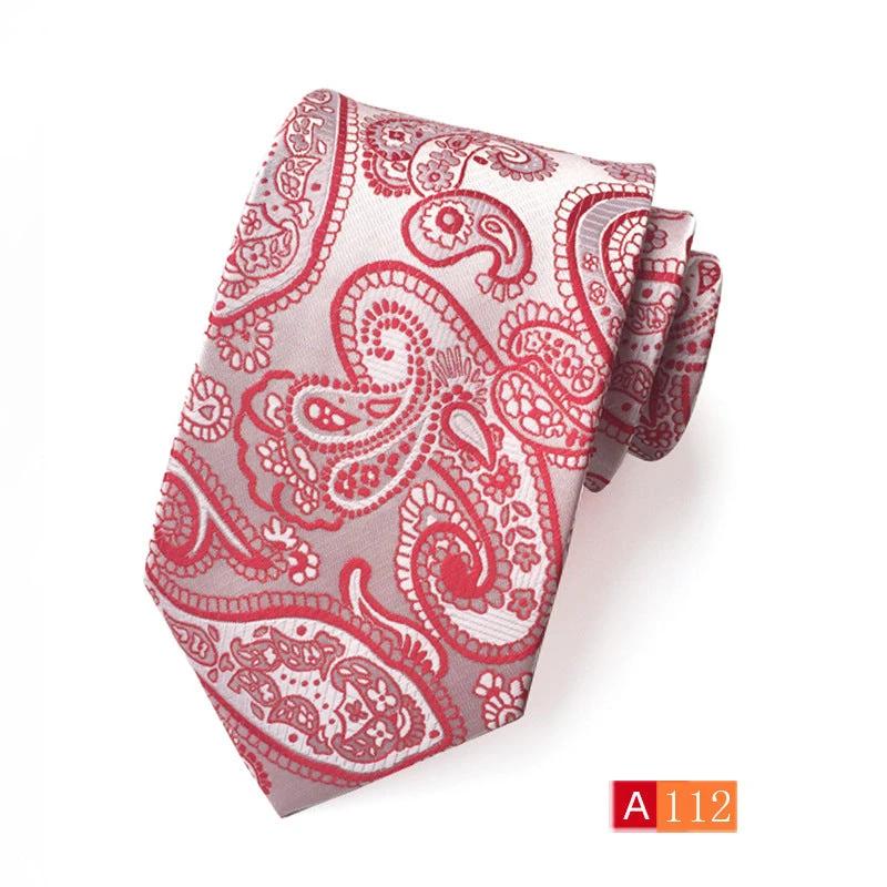 Men's Casual Formal Wear Polyester Jacquard Tie by GJG Denim