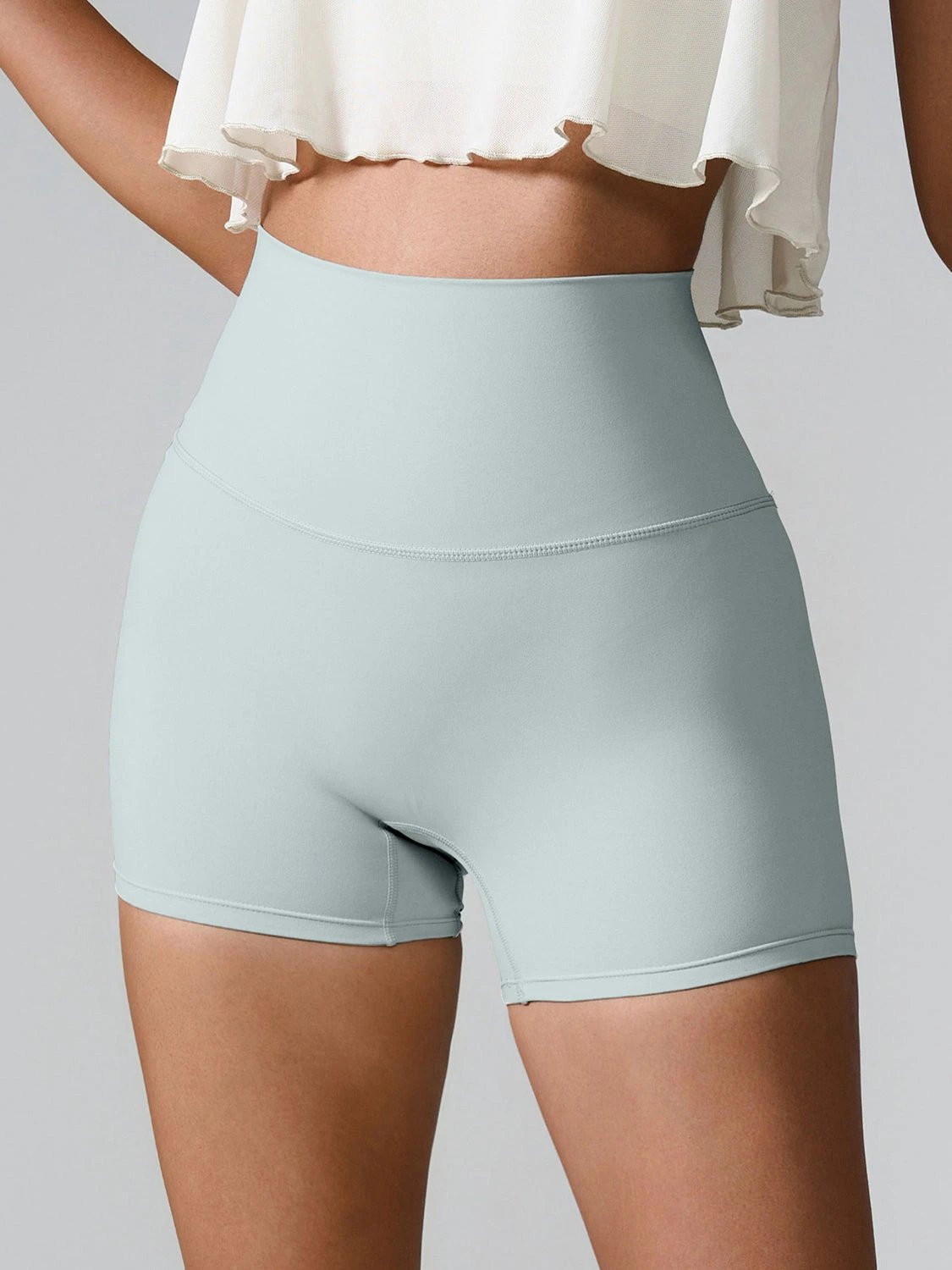 High Waist Active Shorts by Lady Ros