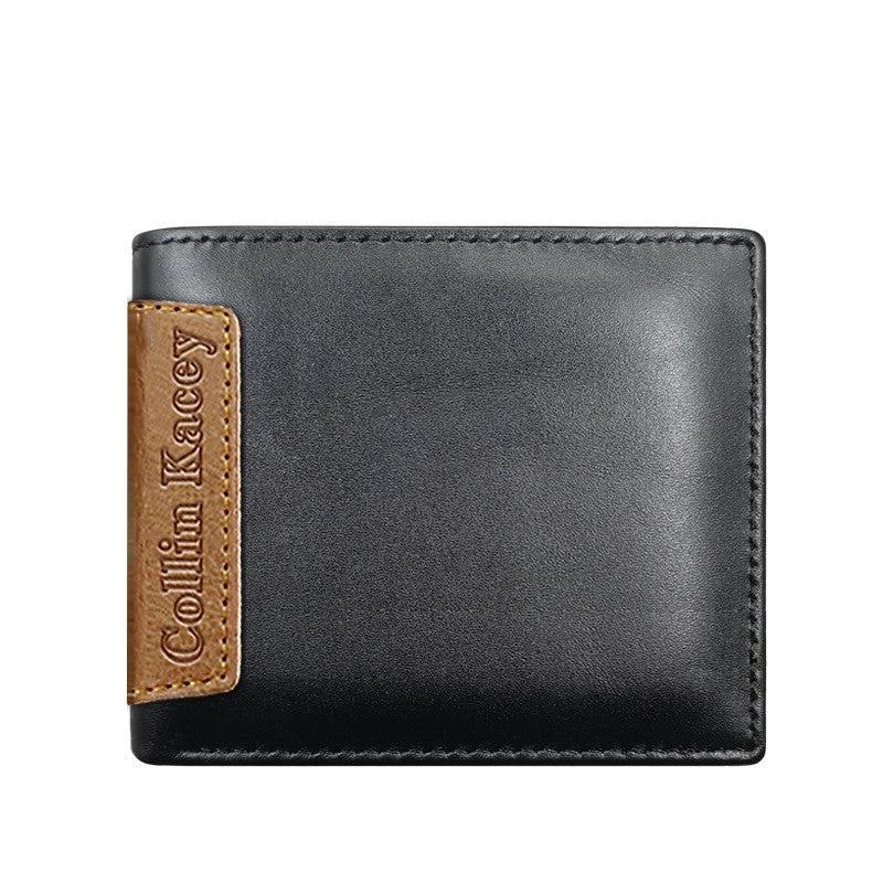 Men's Short Cowhide Wallet by GJG Denim
