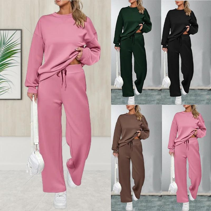 Women's Fashion Individual Casual Wide Leg Suit by GJG Denim