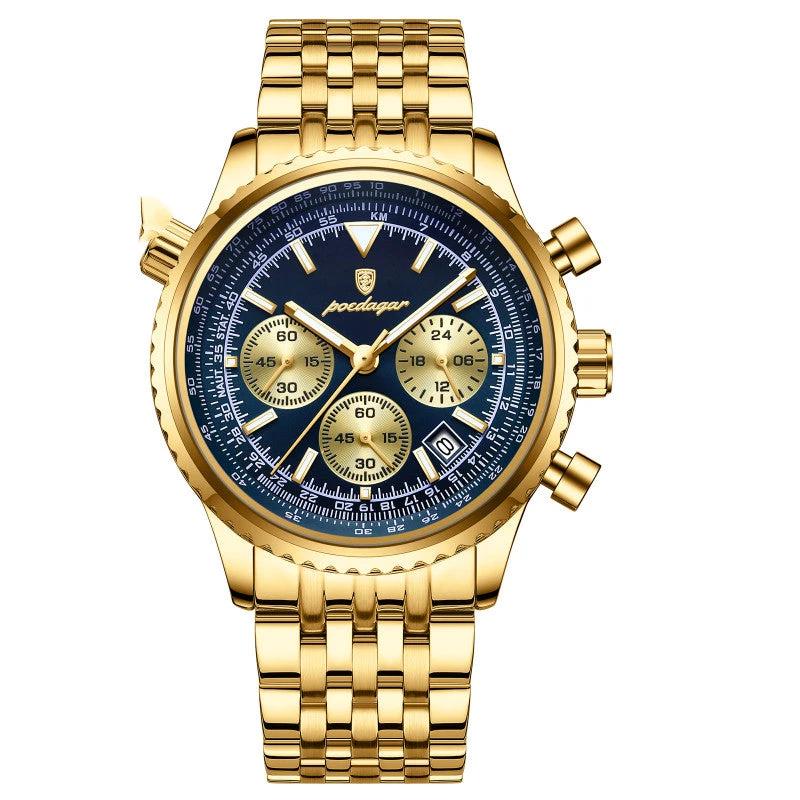Automatic Mechanical Multi-function High-end Trendy Waterproof Watch For Men by GJG Denim