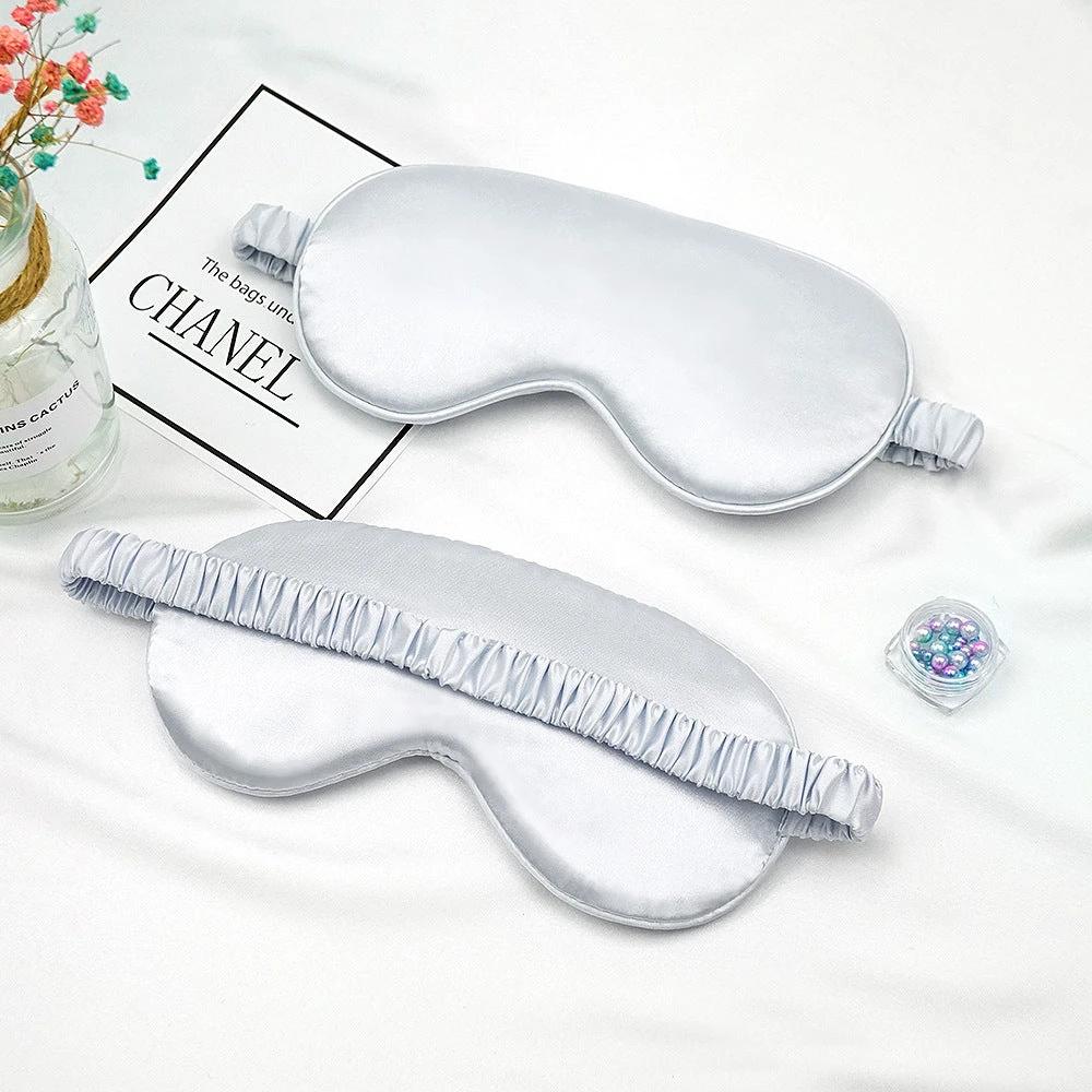 Eye Patch Imitated Silk Eye Patch Shading Sleeping Eye Mask Travel Relax Covers Eye Shade Health Sleeping Shield Eye Care Tools by GJG Denim