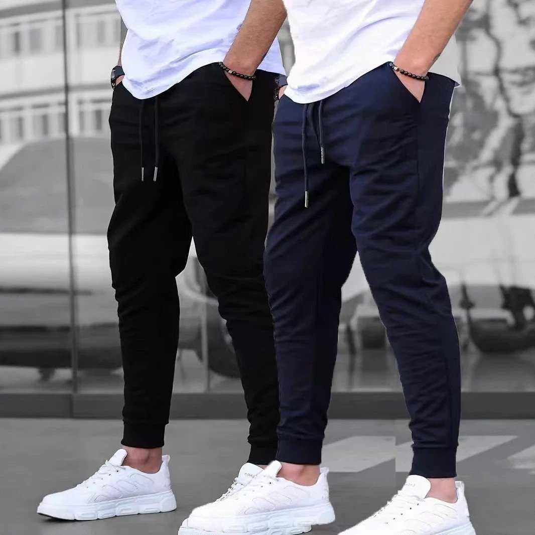 Men's Casual Terry Cloth Style Pants by GJG Denim
