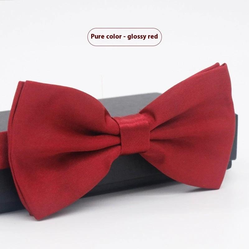 Men's Solid Color Bow Tie by GJG Denim