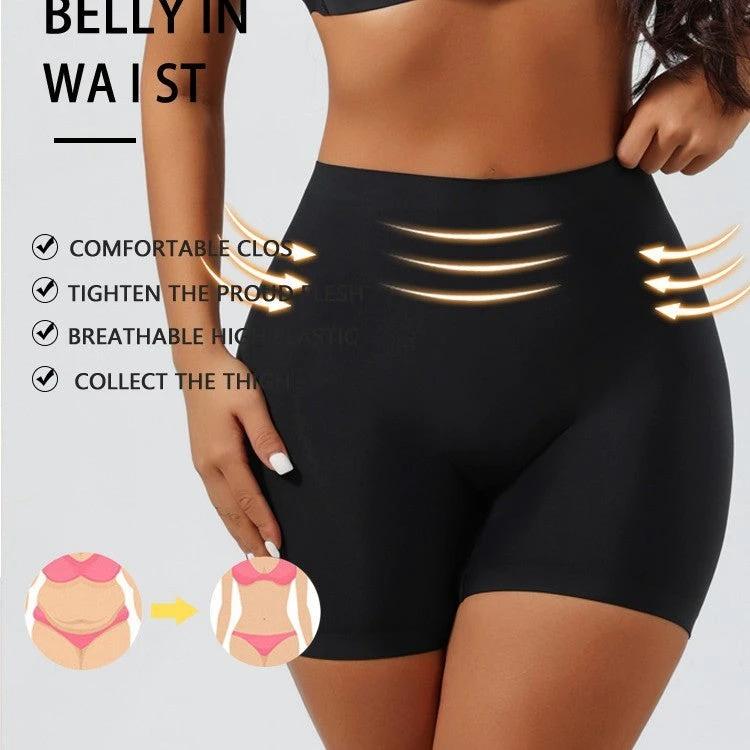 Mid-waist Boxer Seamless Body Shaping Boxer Safety Pants For Women by GJG Denim