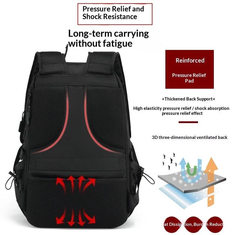 Outdoor Mountaineering Waterproof Extra Large Capacity Travel Luggage Backpack by GJG Denim