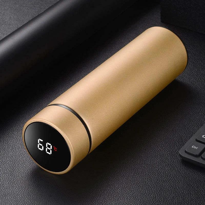 450ml Stainless Steel Water Bottle Double Wall Vacuum Insulated Business Travel Sport Outdoor Water Bottle by GJG Denim