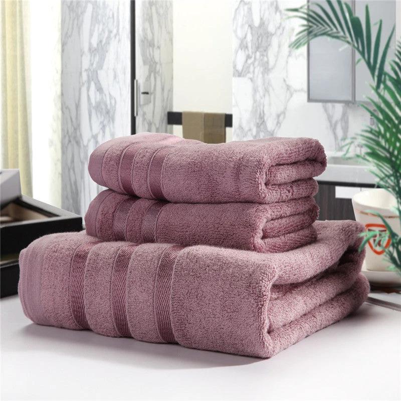 Bamboo Towel Set - Antibacterial And Hypoallergenic by GJG Denim