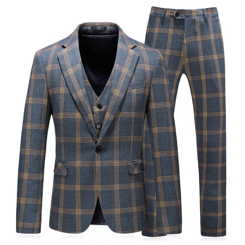 Men''s Business Suit Set by GJG Denim