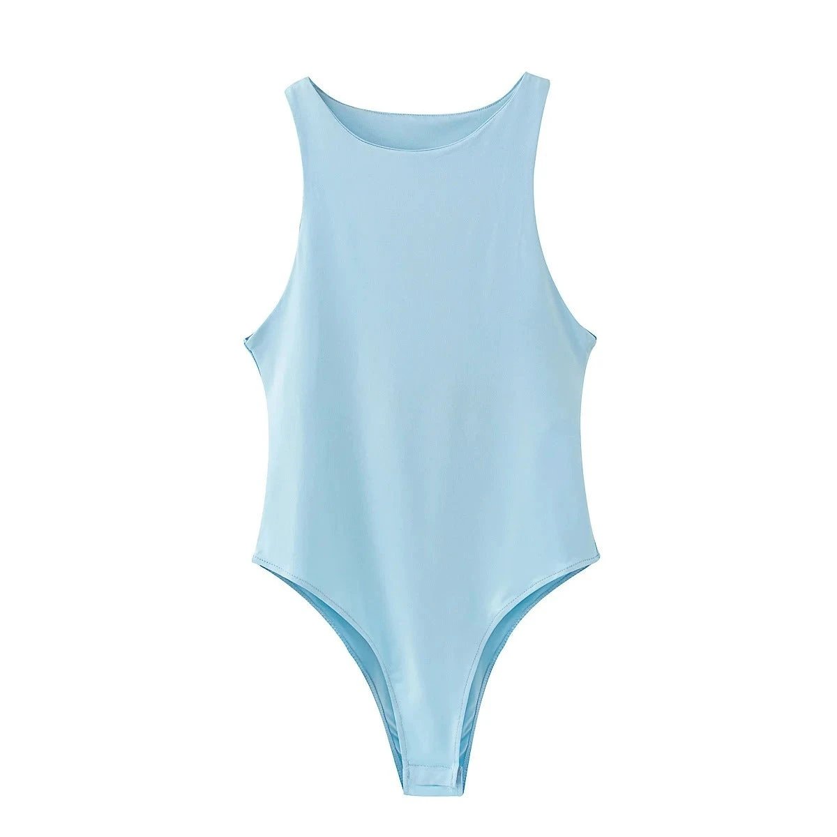 Solid color bodysuit by GJG Denim