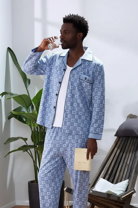 Men's Cotton Pajamas by GJG Denim