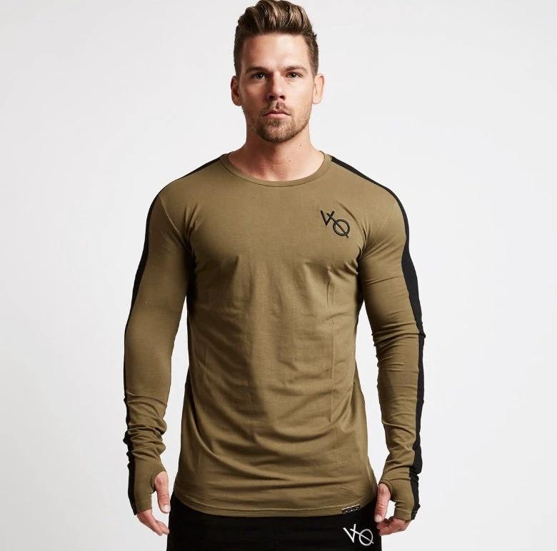 Men's Slim Long Sleeve T-shirt by GJG Denim