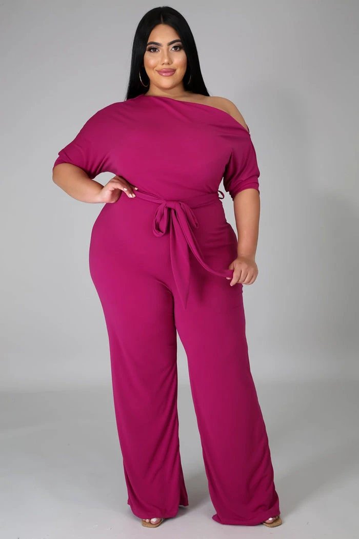 Women's Plus Size Jumpsuit Women's High Waist Jumpsuit by GJG Denim