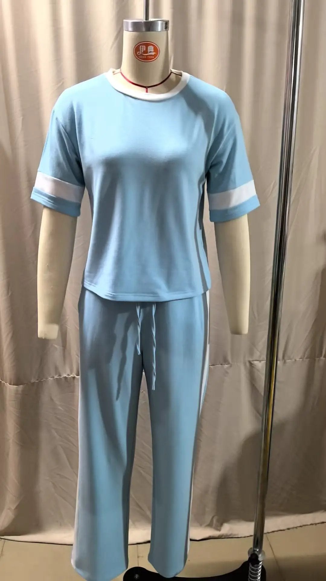 Color-contrast Outfit set by GJG Denim