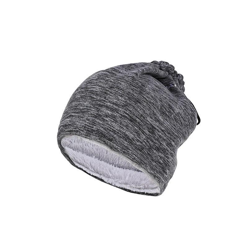 Men's Cold Proof And Warm Wind Proof Wool Hat or Neck Warmer by GJG Denim