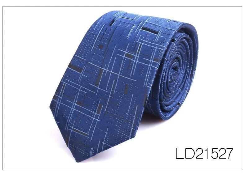 Men's Casual Fashion 6cm Flower Graffiti Tie by GJG Denim