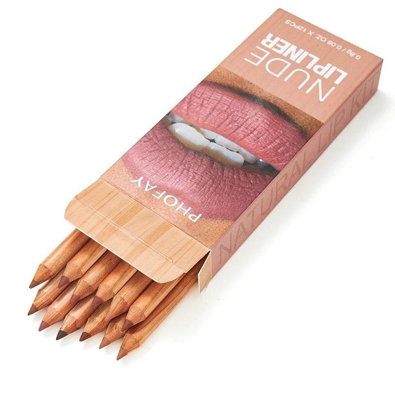 PHOFAY Nude Lipliner Kit by GJG Denim
