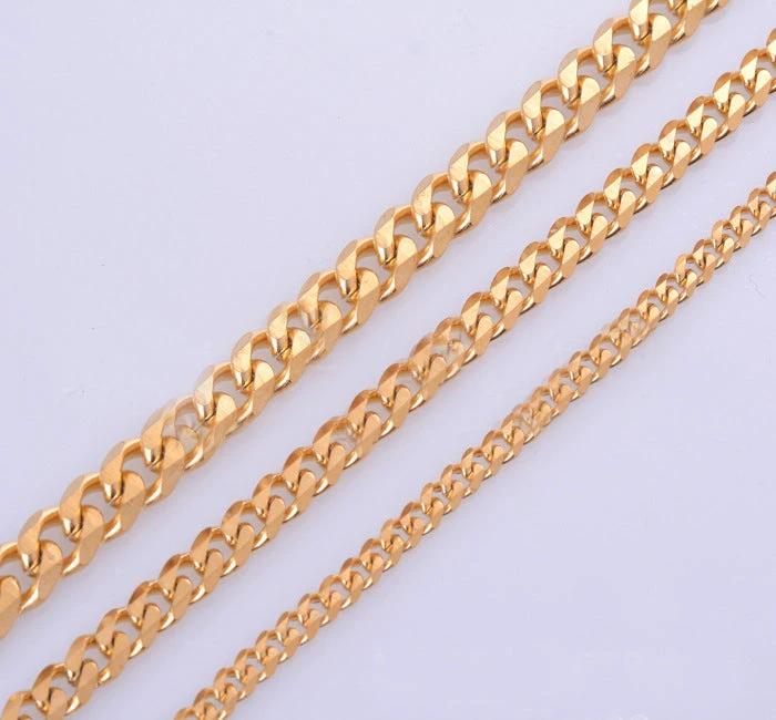 Stainless Steel Six-sidded Keel Chain For Men by GJG Denim