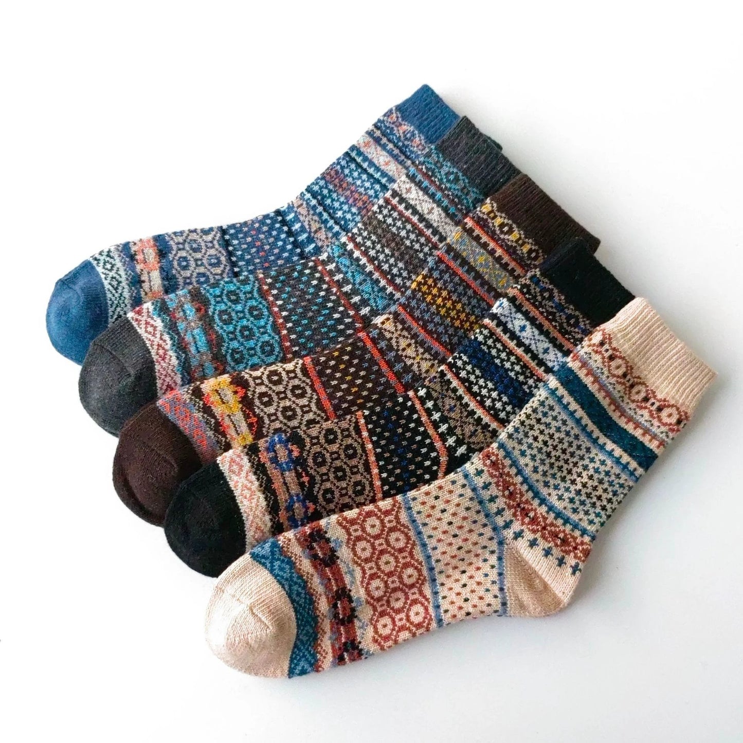Men's Socks Vintage Style Wool Socks by GJG Denim