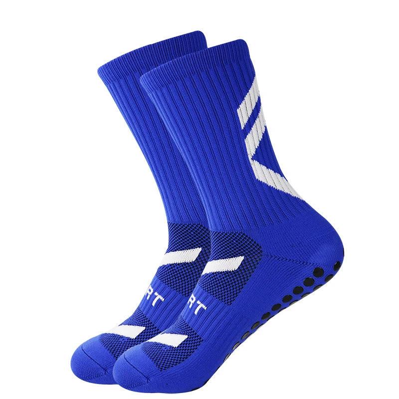Men's Non-slip Thick Football Shock-absorbing Sports Socks by GJG Denim