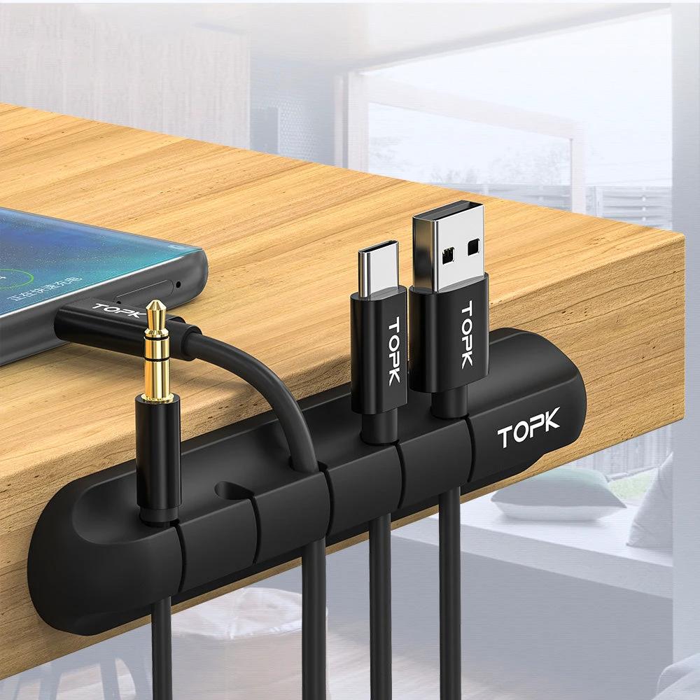 Silicone USB Cable Organizer by GJG Denim