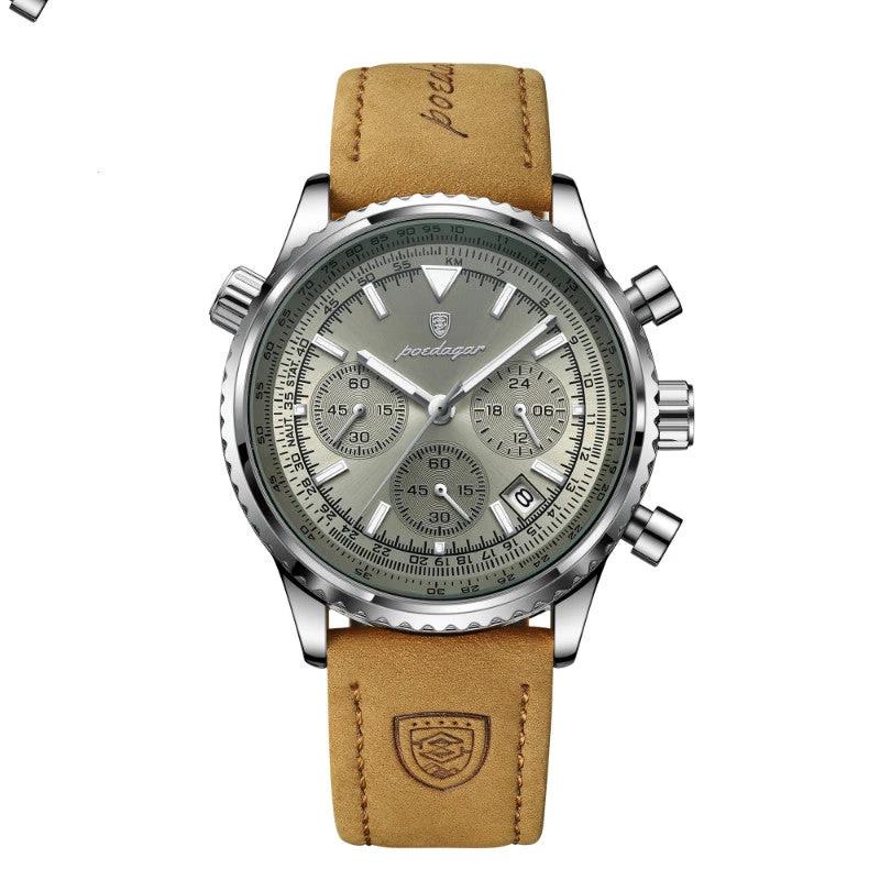 Automatic Mechanical Multi-function High-end Trendy Waterproof Watch For Men by GJG Denim