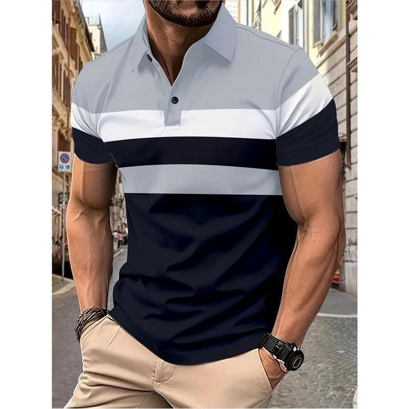 Men's Casual Breathable Shirt by GJG Denim