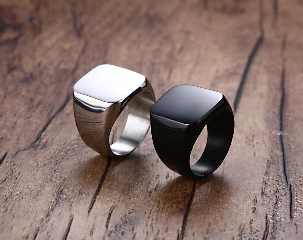 Men's Solid Color Ring by GJG Denim