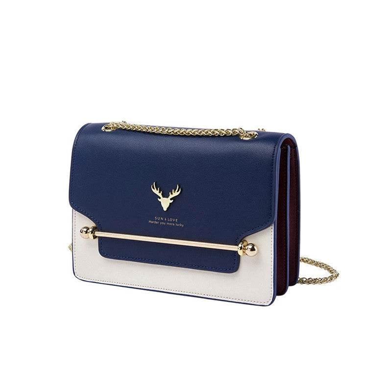 Fashion Texture Shoulder Bag Deer Head Crossbody by Zara-Craft