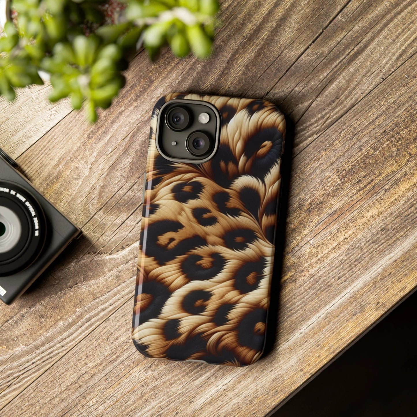 Stylish Phone Case - Tough Cases, Protective Cover for Animal Print Lovers, Gift for Birthdays, Trendy Accessory for Everyday Use, [...] by Printify
