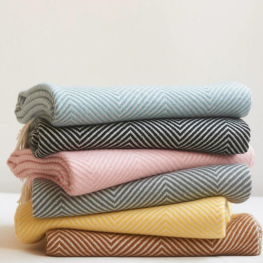 Double Towel Quilt Blanket by GJG Denim