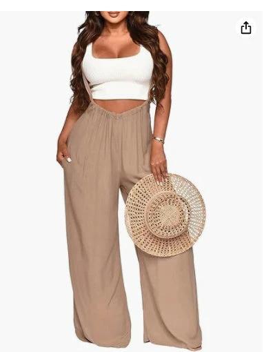 sleeveless Casual Jumpsuit by GJG Denim