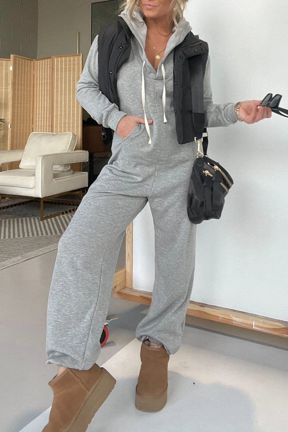 Women's Back-to-School Long Sleeve Jumpsuit by Lady Ros