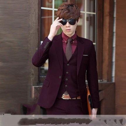 Men's Slim Fit Suit by GJG Denim
