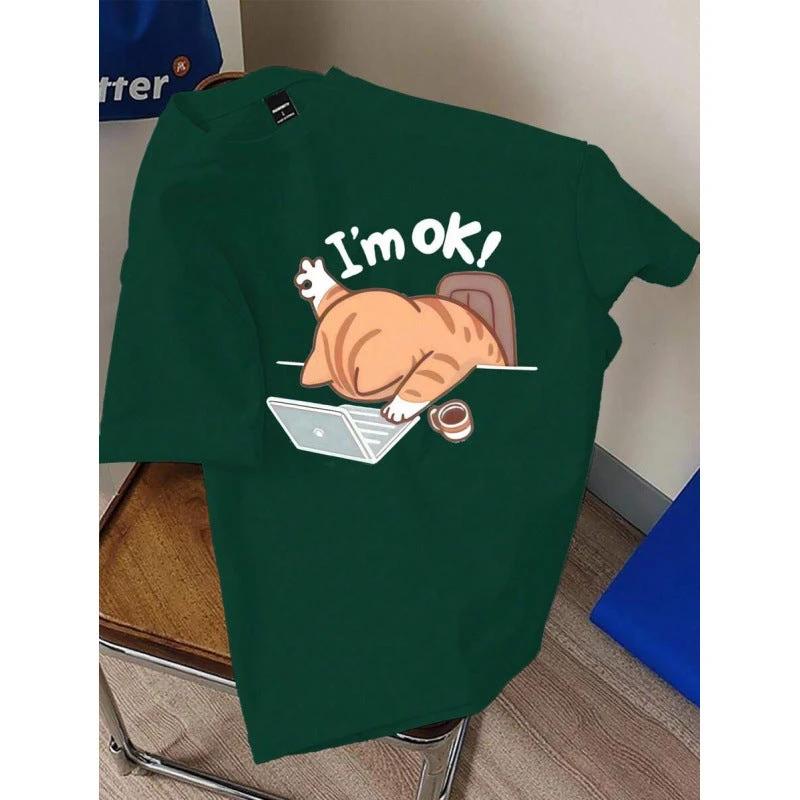 Men's "I'm Okay" T-shirt by GJG Denim