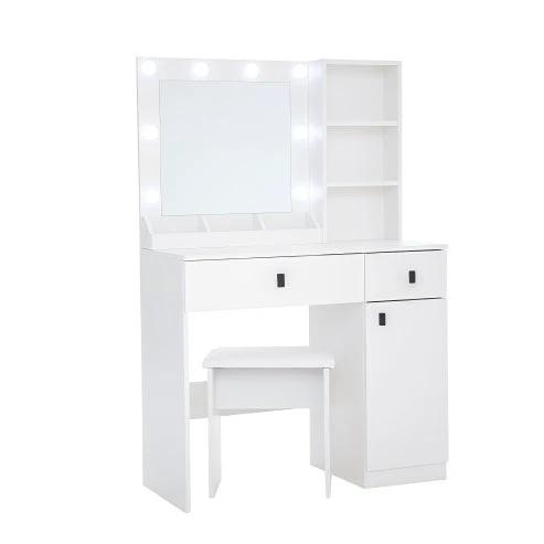 Vanity Desk With Lights by GJG Denim