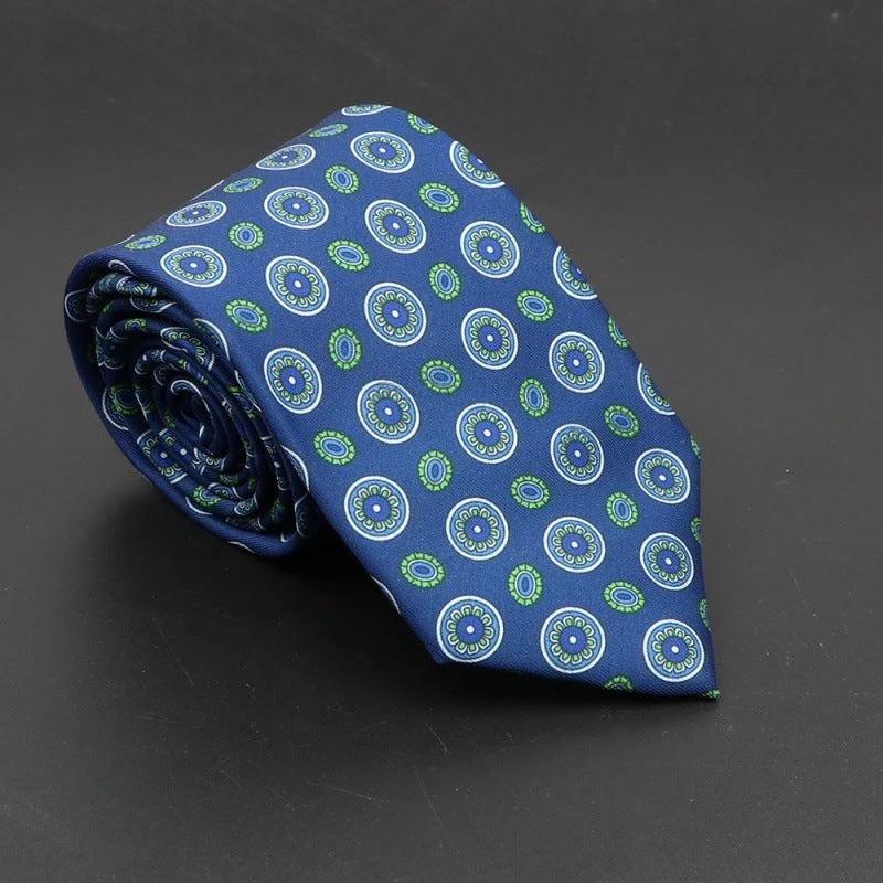 Men's Super Soft Bohemian Silk Ties by GJG Denim