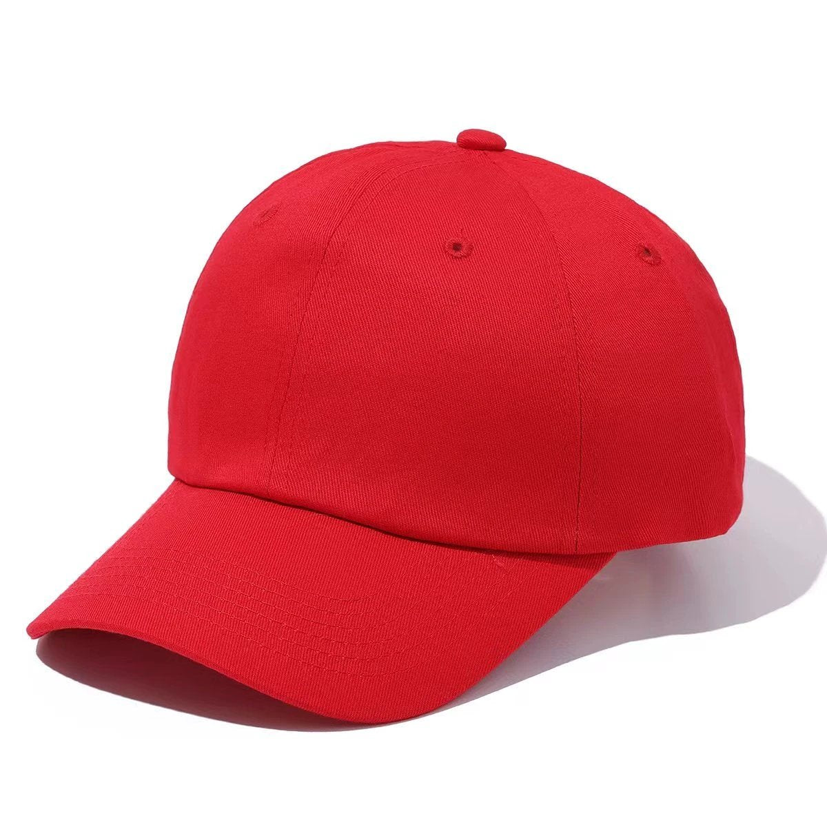 Men's Cotton Solid Color Baseball Cap by GJG Denim