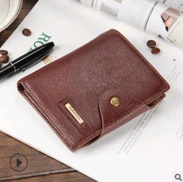 Men's Multi-functional Short Wallet by GJG Denim