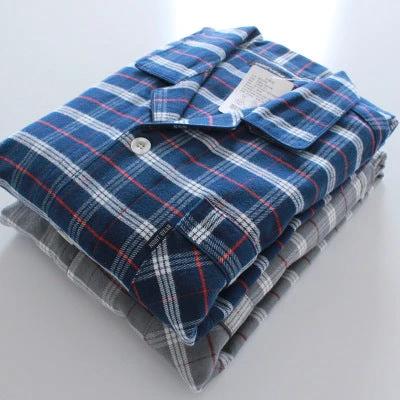 Men's Long Sleeve Pajamas Set by GJG Denim
