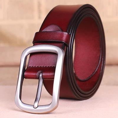 Men's Leather Belt by GJG Denim