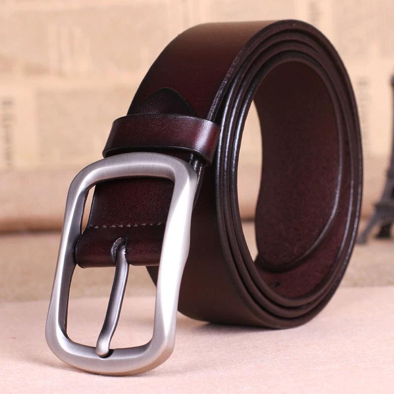 Men's Leather Belt by GJG Denim