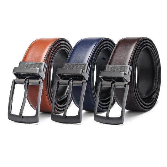 Men's Rotating Pin Buckle Belt by GJG Denim